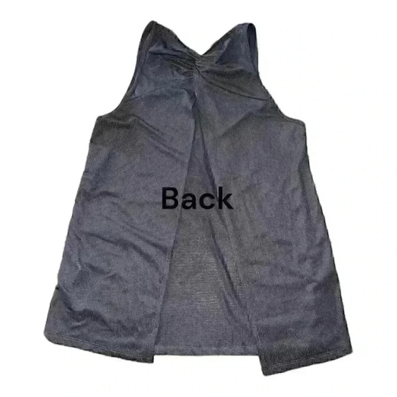 Fabletics Women’s Black Open Back Tank Top, Size-XS - Picture 2 of 3